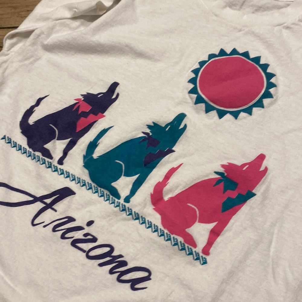 Vintage Single Stitch Arizona Tee Size L - Picture 4 of 5